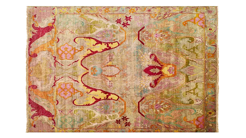 HandsGallery Ковры, созданные вручную HERITAGE AC-228-OLIVE-RUBY