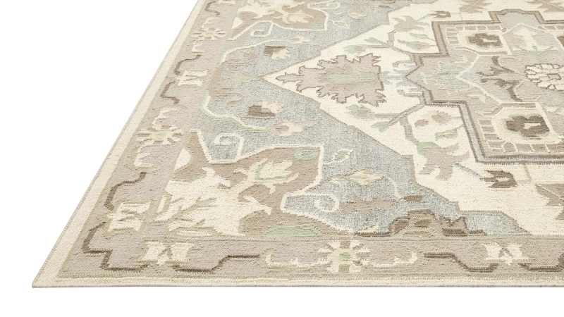 HandsGallery Ковры, созданные вручную DHURRIE ANTIQUE WHITE/ASHWOOD