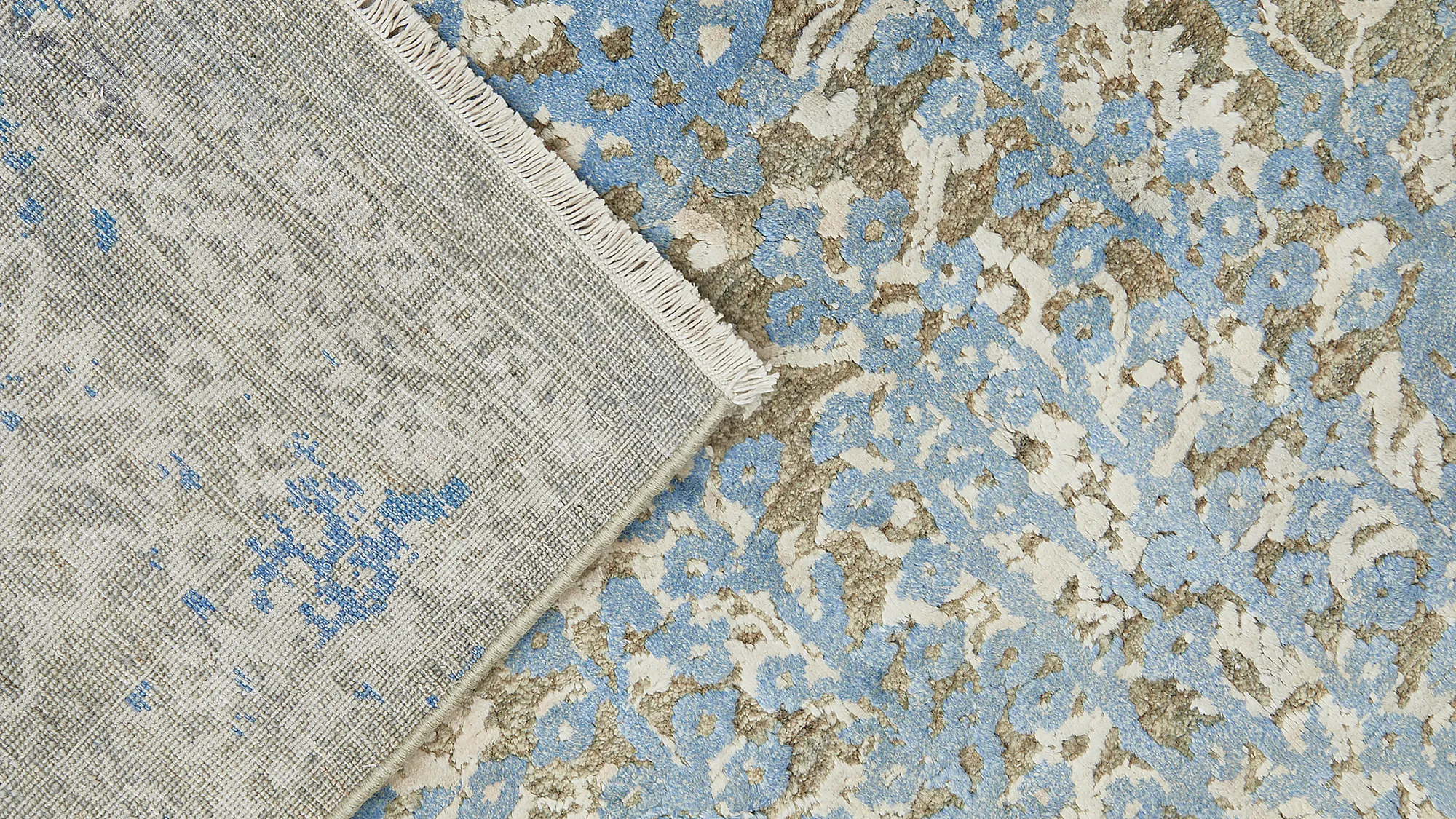фото ковра HERITAGE 2151-BLU-IVR-BRN от магазина HandsGallery