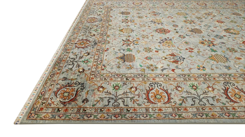 HandsGallery Ковры, созданные вручную TIMELESS 254-GRY-BLU