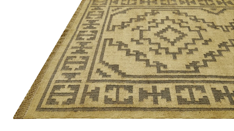 HandsGallery Ковры, созданные вручную DHURRIE EUCALYPTUS/EBONY