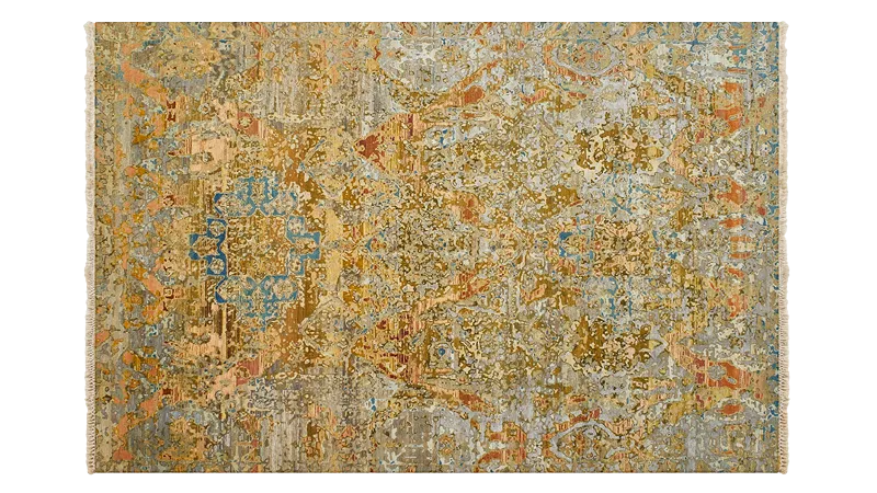 HandsGallery Ковры, созданные вручную HERITAGE AJ-501-SIL-GRN