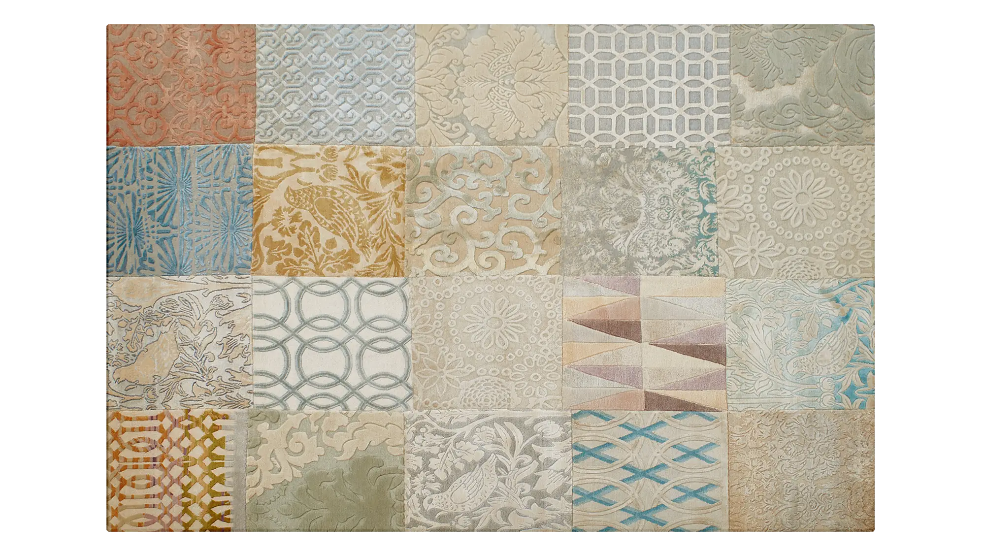 HandsGallery Ковры, созданные вручную PATCHWORK MULTICOLOR