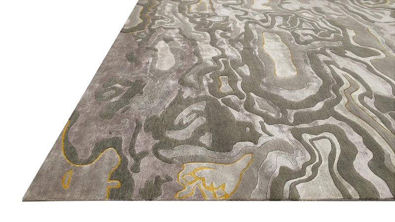 HandsGallery Ковры, созданные вручную ABSTRACTIO GOLD WAVE