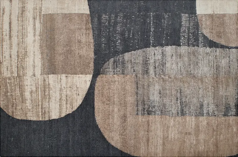 HandsGallery Ковры, созданные вручную ABSTRACTIO CAD-424/Black beige H