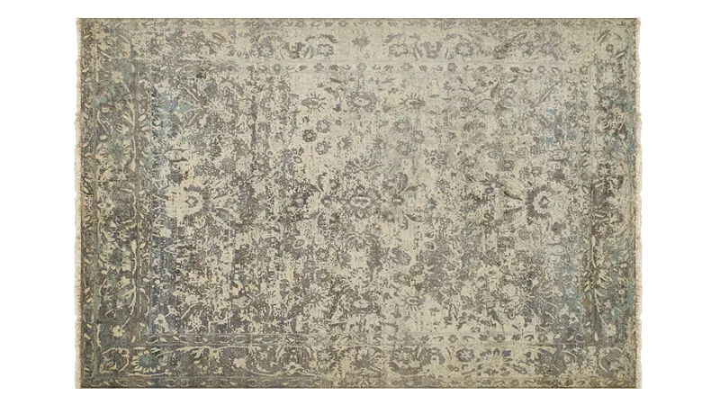 HandsGallery Ковры, созданные вручную HERITAGE 1188-IVR-GRY-BLU