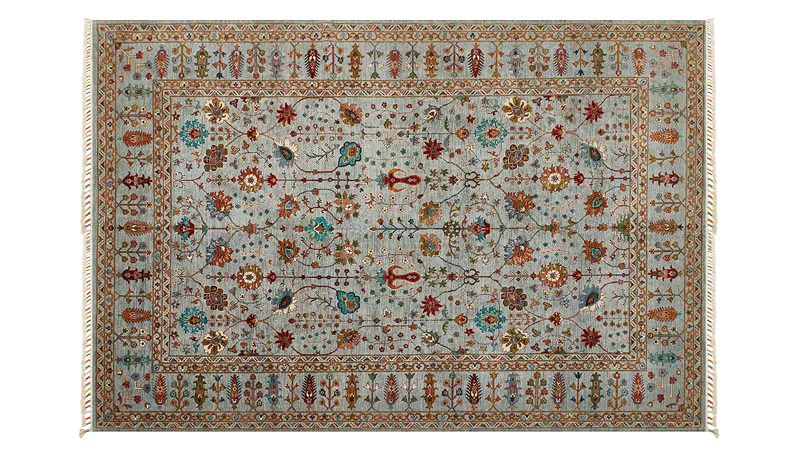 HandsGallery Ковры, созданные вручную TIMELESS 258-LIGHT-BLU