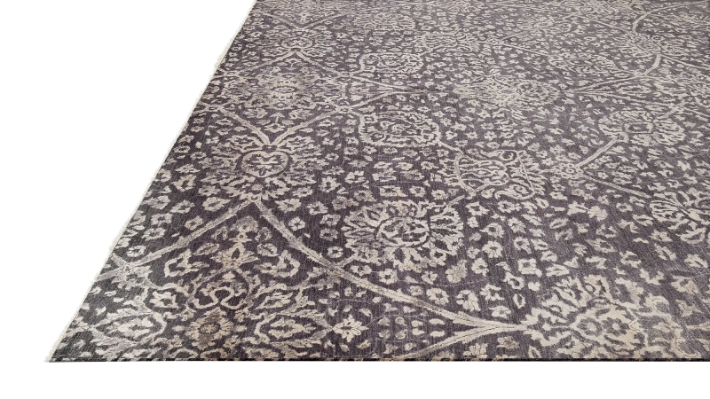 HandsGallery Ковры, созданные вручную HERITAGE 638-BLK-IVR
