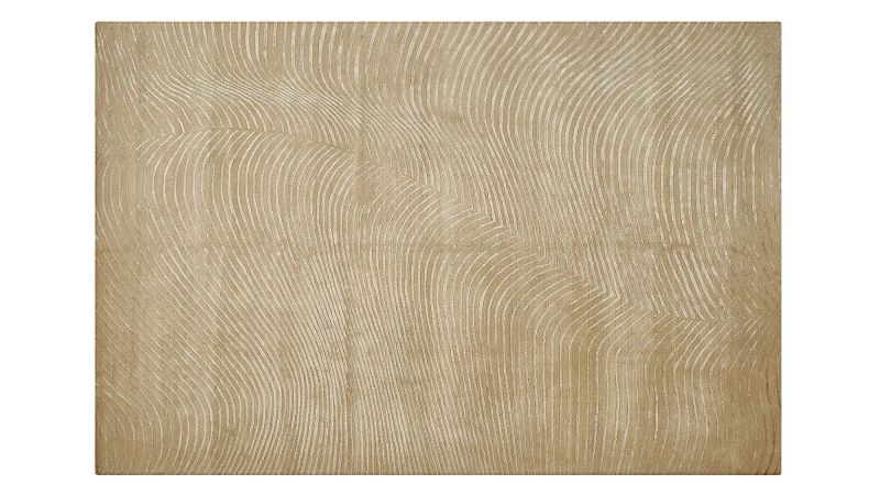 HandsGallery Ковры, созданные вручную ABSTRACTIO ZRP-230 CHAMPAGE-SILVER