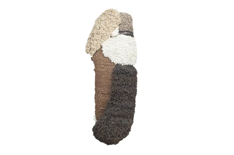 HandsGallery Ковры, созданные вручную WALLART Velvet Plum/Leather Brown