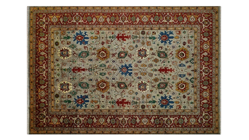 HandsGallery Ковры, созданные вручную TIMELESS 265-GRY-RED