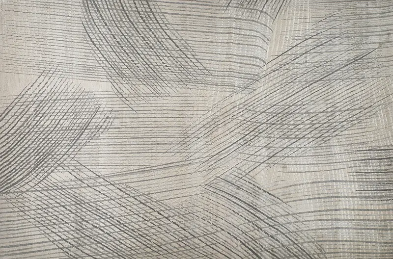 HandsGallery Ковры, созданные вручную ABSTRACTIO RSS-637 Antique White Steel Grey