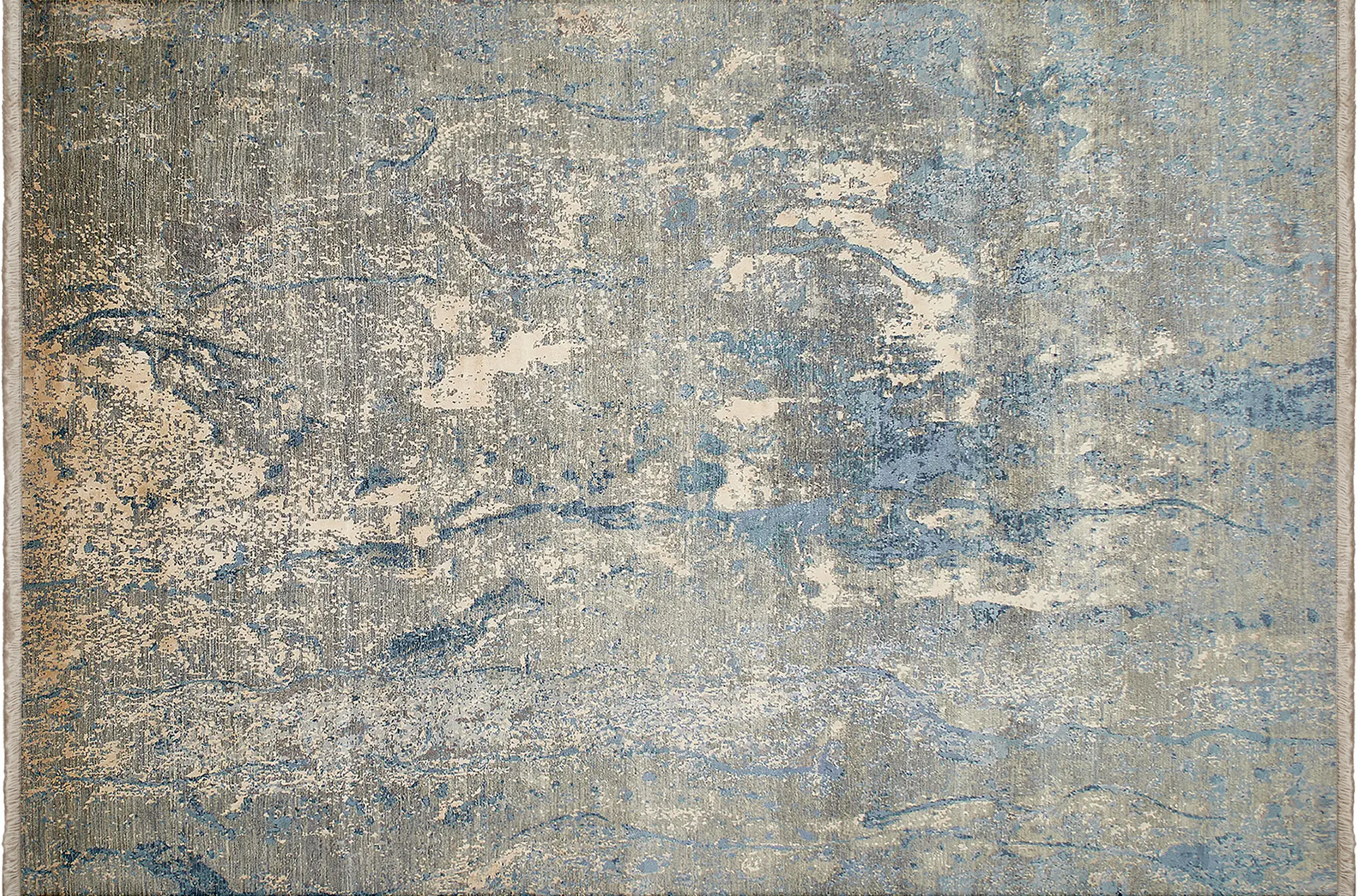 фото ковра ABSTRACTIO 1761-GRY-BLU-IVR от магазина HandsGallery