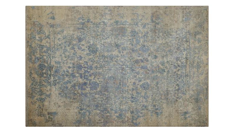 HandsGallery Ковры, созданные вручную HERITAGE 21-IVR-BLU