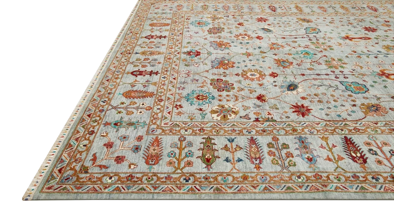 HandsGallery Ковры, созданные вручную TIMELESS 258-LIGHT-BLU