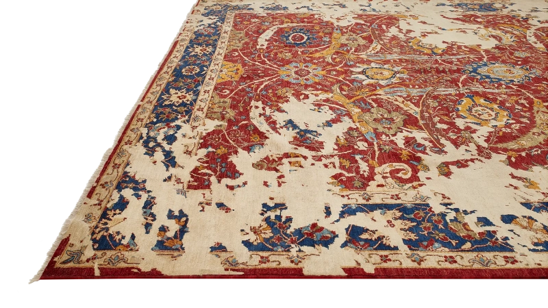 HandsGallery Ковры, созданные вручную HERITAGE 1865-RED-IVR