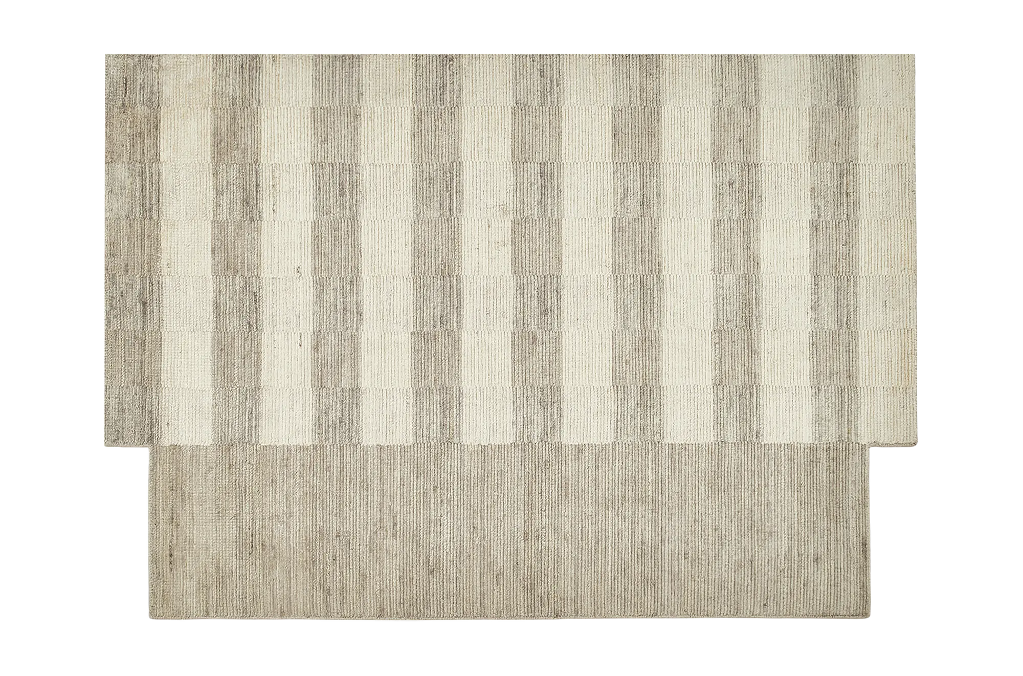 фото ковра FIGURE Medium Taupe/Medium Gray от магазина HandsGallery