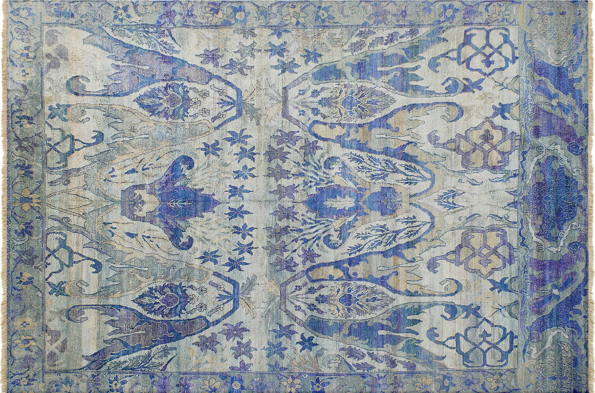 фото ковра HERITAGE AC-228-SILVER-BLU от магазина HandsGallery