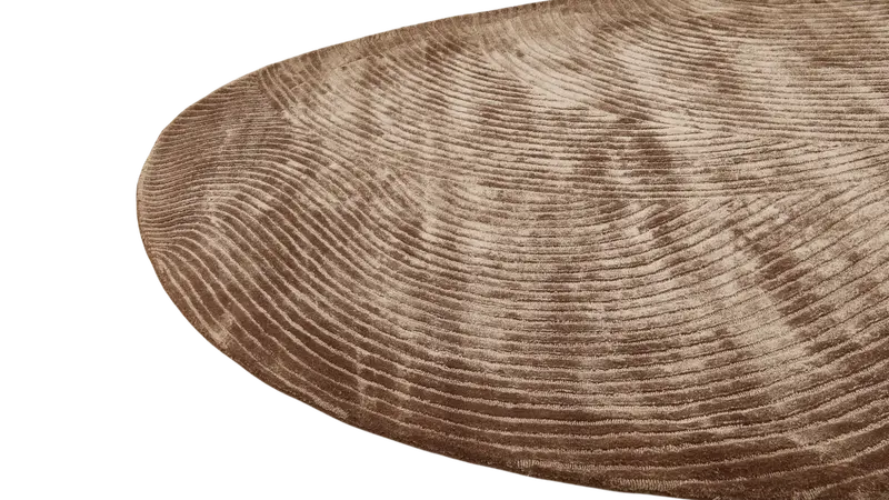 HandsGallery Ковры, созданные вручную FIGURE Natural Brown/Natural Brown