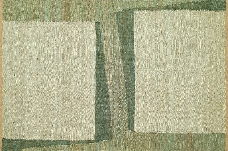 HandsGallery Ковры, созданные вручную DHURRIE Light Turquoise/Green Blue Slate