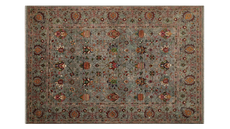 HandsGallery Ковры, созданные вручную TIMELESS 255-GRY-BLU