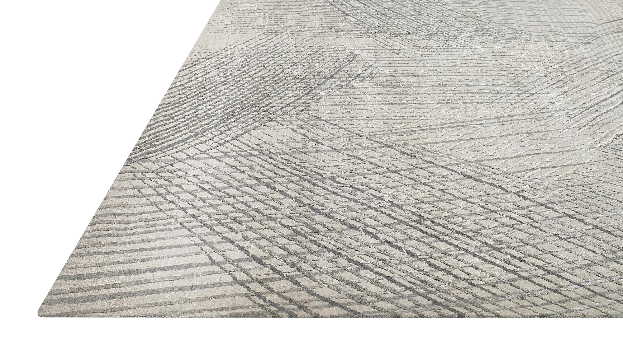 фото ковра ABSTRACTIO RSS-637 Antique White Steel Grey от магазина HandsGallery