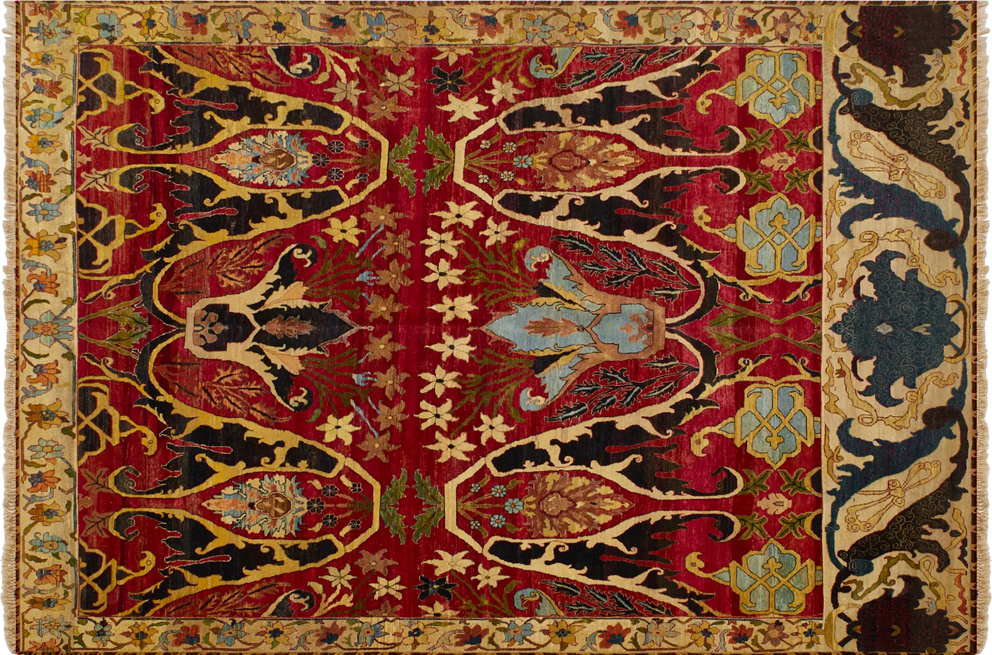 фото ковра HERITAGE AC-228-RED-CREAM от магазина HandsGallery