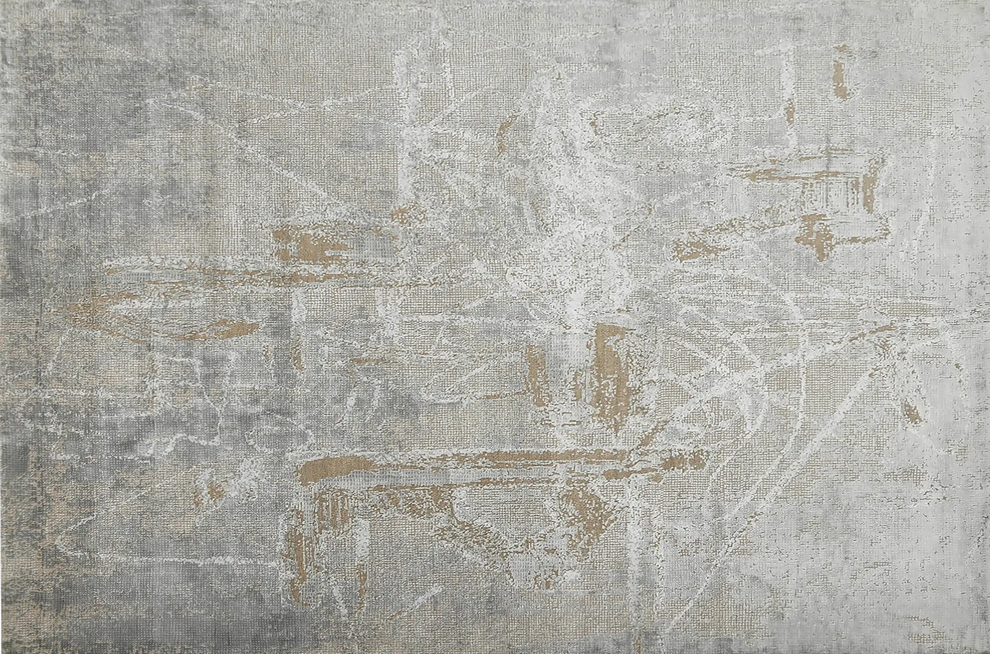 фото ковра ABSTRACTIO Frost Gray/Silver от магазина HandsGallery