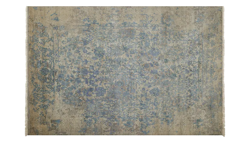 HandsGallery Ковры, созданные вручную HERITAGE 21-IVR-BLU