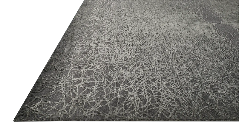 HandsGallery Ковры, созданные вручную ABSTRACTIO ZRP-449 Charcoal-Grey