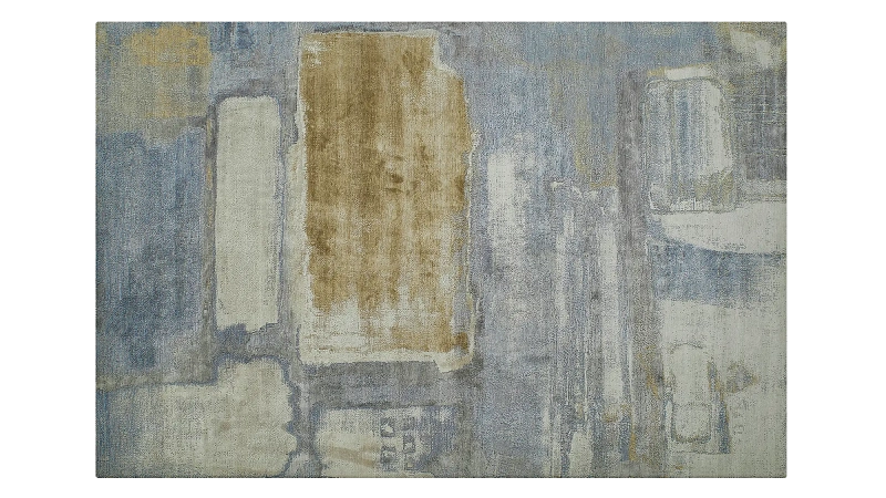 HandsGallery Ковры, созданные вручную ABSTRACTIO PJ-184 GREY GOLD