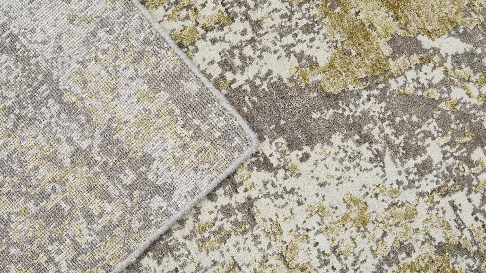фото ковра ABSTRACTIO PJ-23554 GREY GOLD от магазина HandsGallery