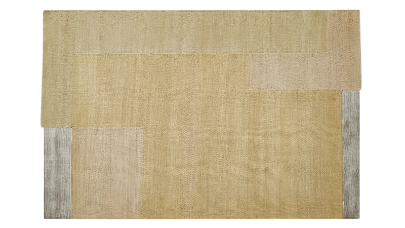 HandsGallery Ковры, созданные вручную DHURRIE OATMEAL/MEDIUM BROWN