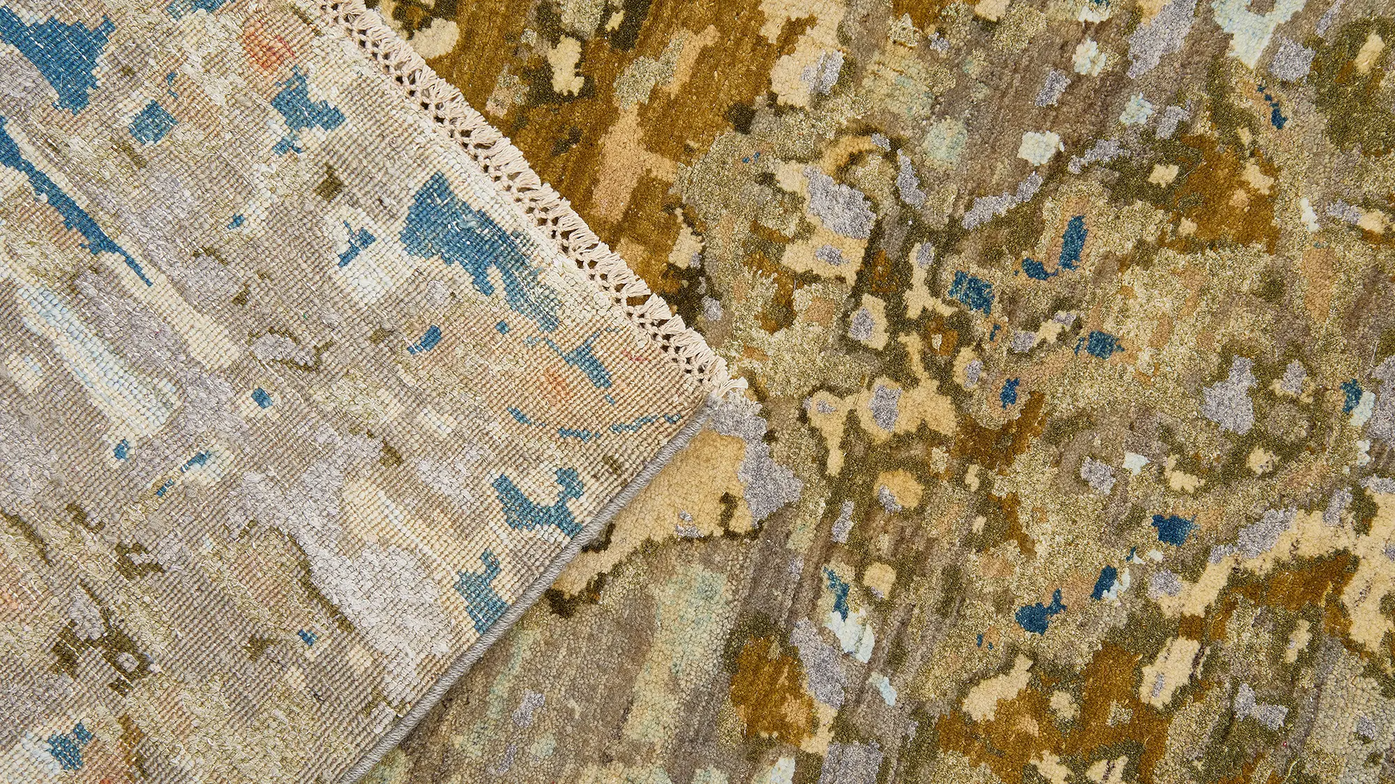 фото ковра HERITAGE AJ-501-SIL-GRN от магазина HandsGallery