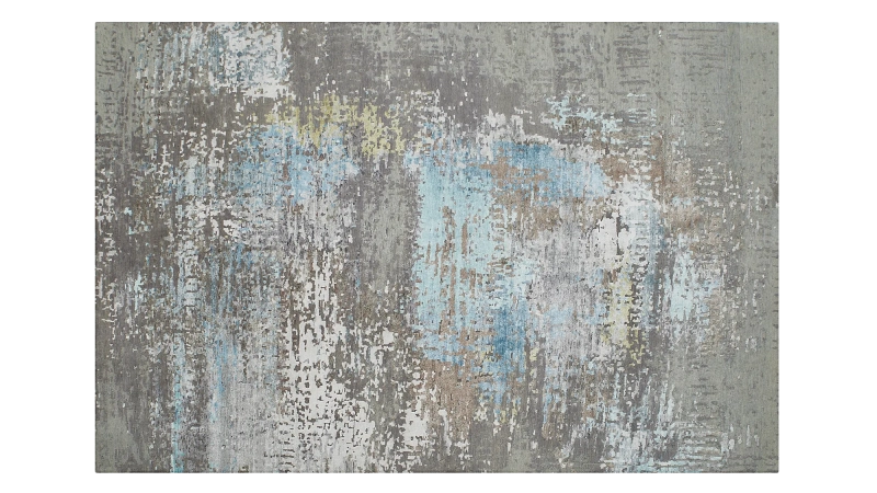 HandsGallery Ковры, созданные вручную ABSTRACTIO 6598-BLU-YELLOW