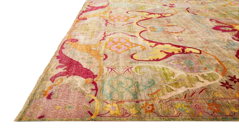 HandsGallery Ковры, созданные вручную HERITAGE AC-228-OLIVE-RUBY