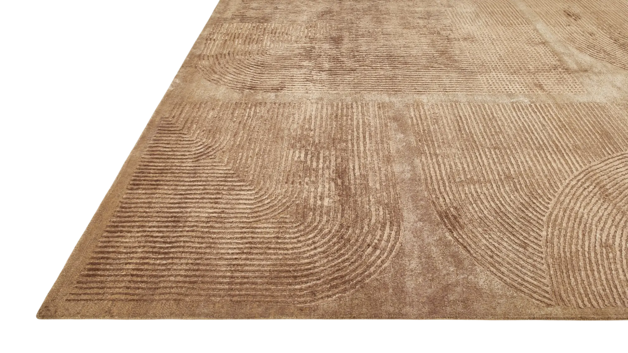 фото ковра GEOMETRIA Light Peach/Cumin от магазина HandsGallery