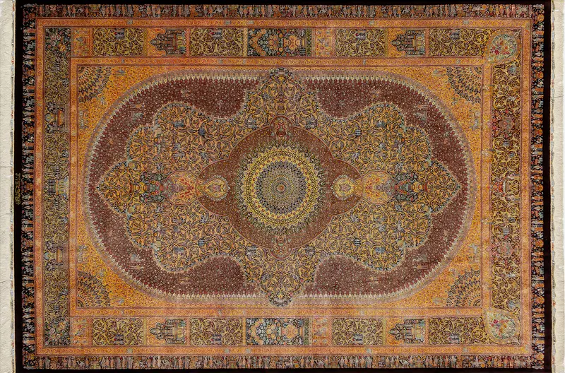 HandsGallery Ковры, созданные вручную TIMELESS Qum 22-27053 мастерская Талокуб