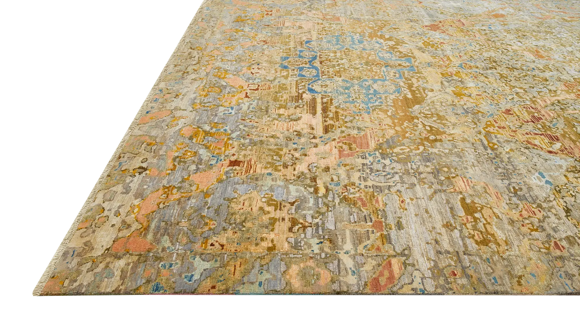 фото ковра HERITAGE AJ-501-SIL-GRN от магазина HandsGallery