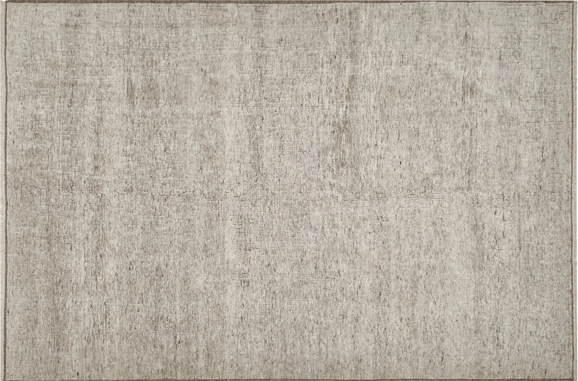 фото ковра HEDEBY Silver/Natural Soot от магазина HandsGallery