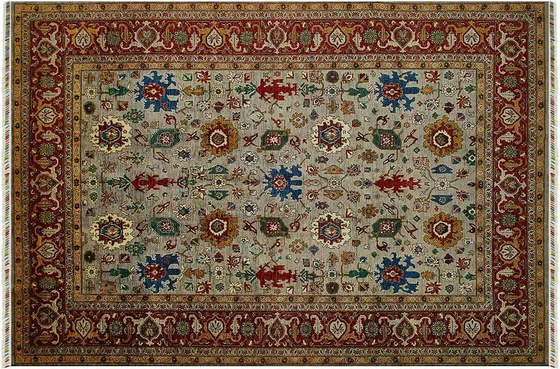 HandsGallery Ковры, созданные вручную TIMELESS 265-GRY-RED