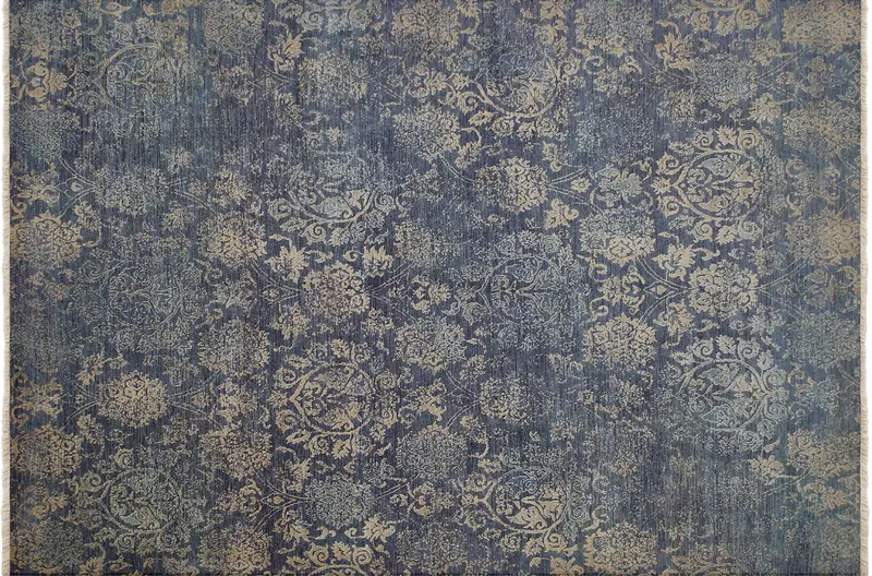 HandsGallery Ковры, созданные вручную HERITAGE 1772-BLU-IVR