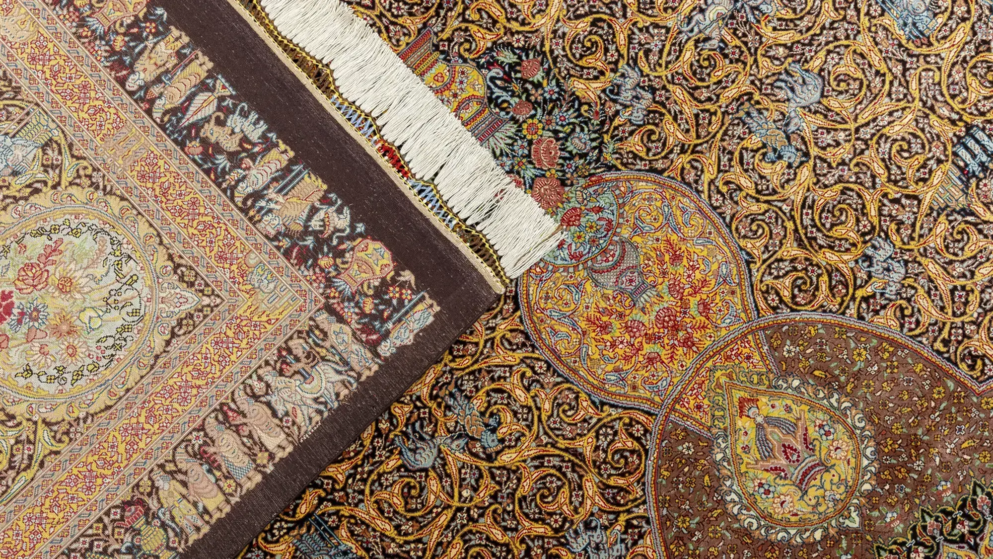 фото ковра TIMELESS Qum 22-27053 мастерская Талокуб от магазина HandsGallery