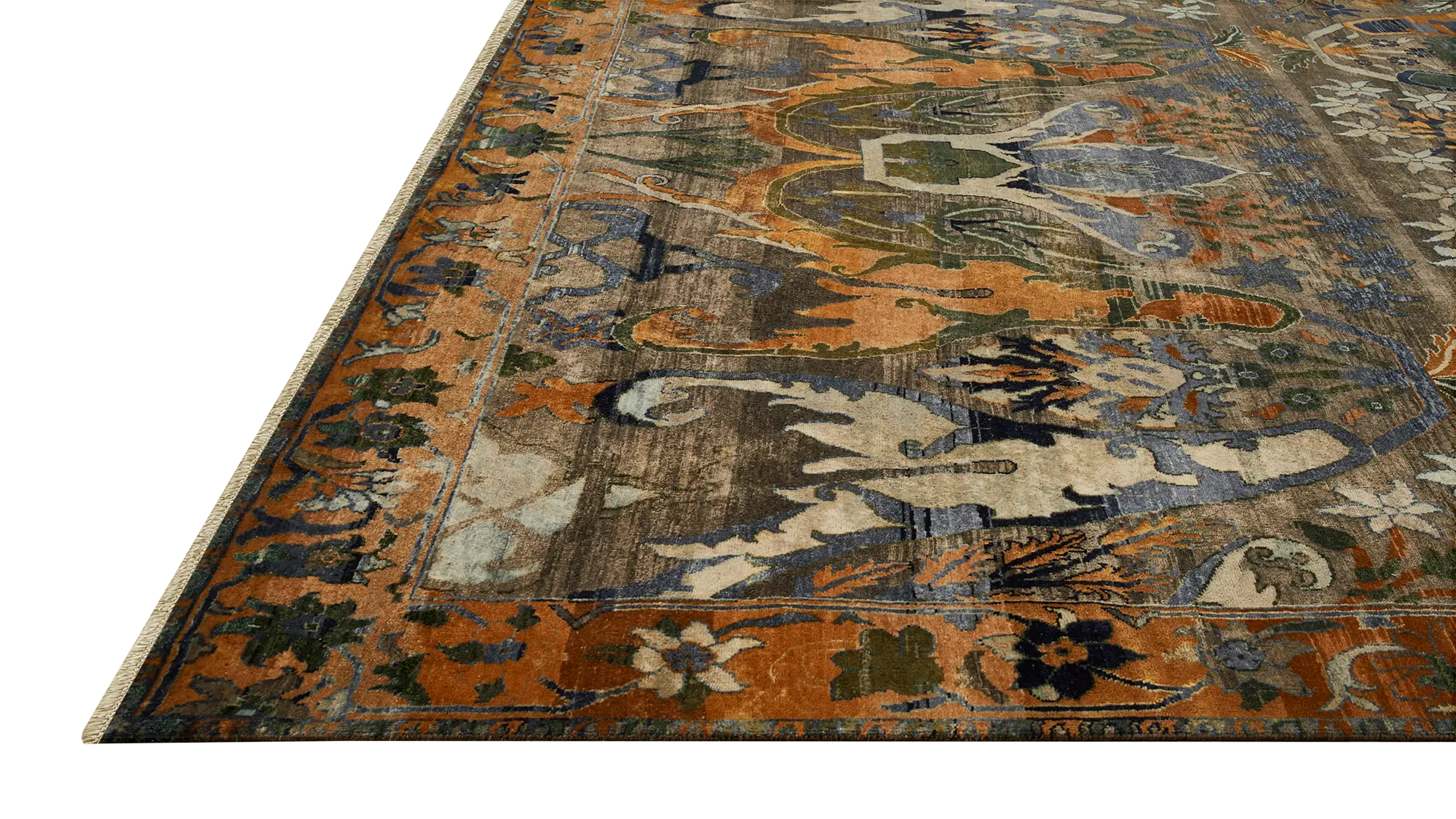 фото ковра HERITAGE AC-228-ORCHER-GRN от магазина HandsGallery