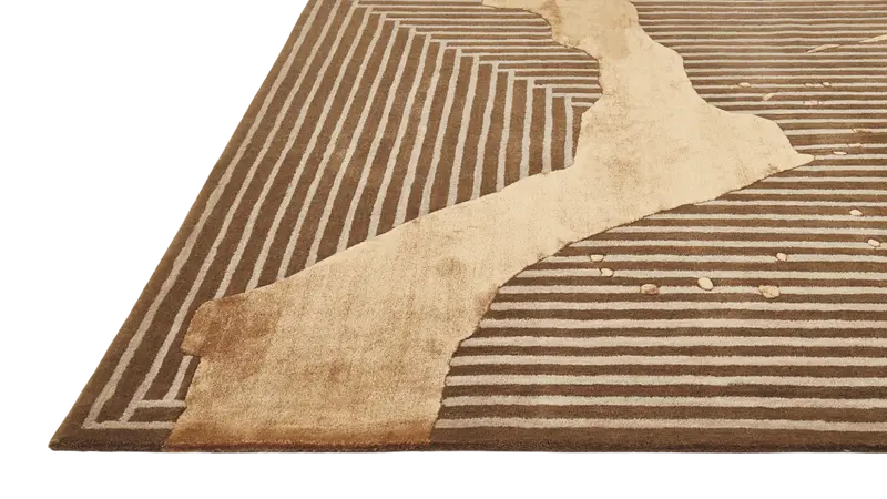 HandsGallery Ковры, созданные вручную ABSTRACTIO Cocoa Brown/Bran