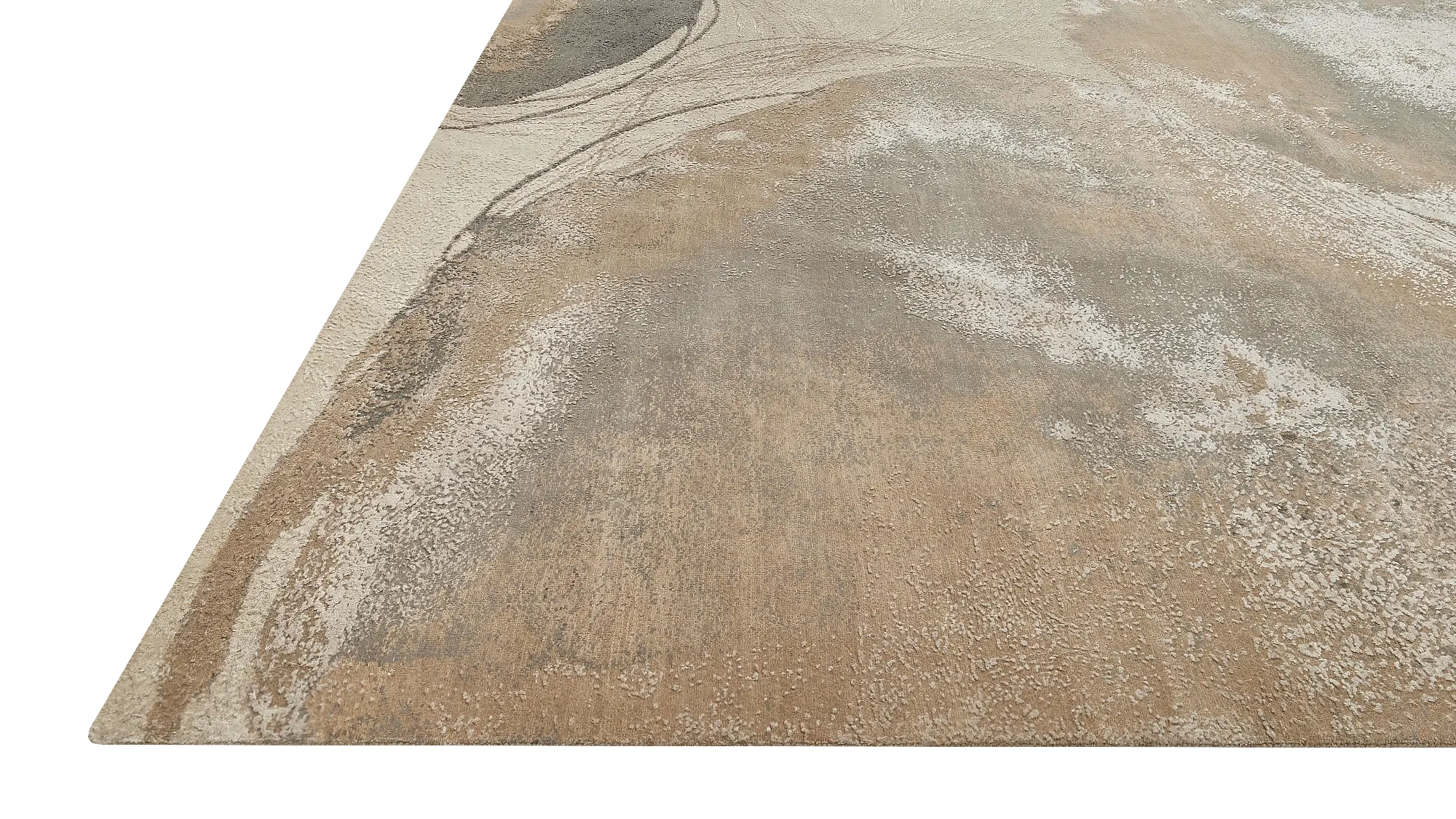 фото ковра ABSTRACTIO GRS-111 Taupe Camel от магазина HandsGallery