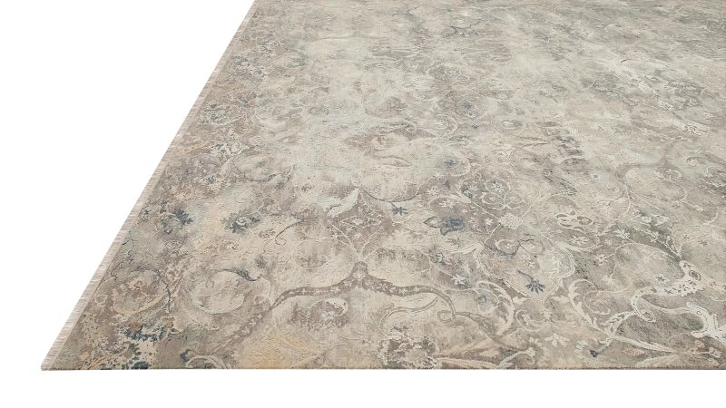 HandsGallery Ковры, созданные вручную HERITAGE ED-22 GREY MEDIUM BLUE