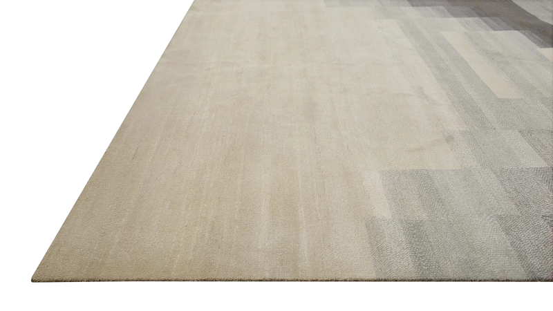 HandsGallery Ковры, созданные вручную ABSTRACTIO KTS-635 DENIM-WHITE