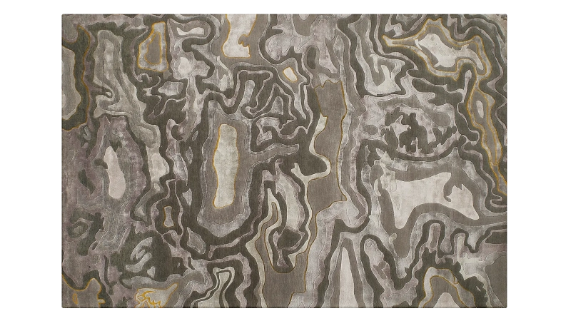 HandsGallery Ковры, созданные вручную ABSTRACTIO GOLD WAVE