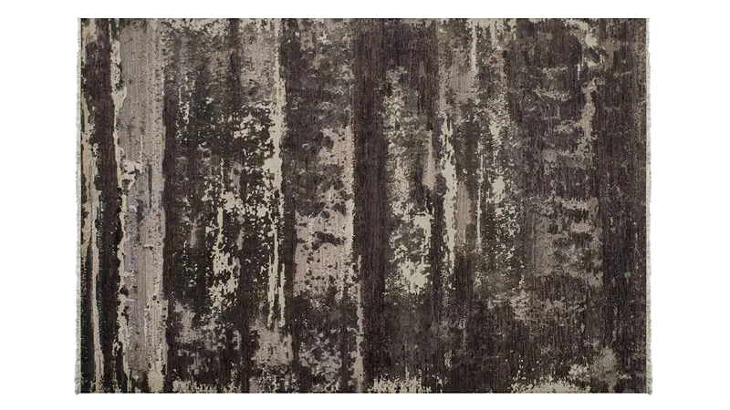 HandsGallery Ковры, созданные вручную ABSTRACTIO 2054-BLK-IVR